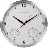Настінний годинник Esperanza Wall Clock Washington 30 см White (EHC008W)