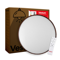 Світильник Vestum FOREST зоряне небо 80W 480*65мм 3000К-6500К з ДК дуб (VS-91063)