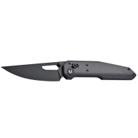 Ніж Hightron Sharplyn, 14C28N, G10 + CF, чорний, чорний клинок (HK01BLK)