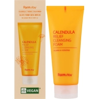 Пінка для вмивання FarmStay Calendula Relief Cleansing Foam 180 мл (8809783327920)