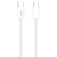 Дата кабель USB-C to USB-C 1.0m 60W white XO (NBQ260A_С_White)