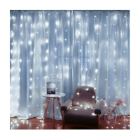 Гірлянда Voltronic Штора Водопад White 240 LED, 3*2 м, 220V, прозора (GAR240LED-White)