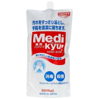 Рідке мило Rocket Soap Medi Kyu Medicated Hand Soap Антибактеріальне Змінний блок 1 л (4571113800642)