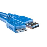 Дата кабель USB 3.0 AM to Micro B 0.5m PowerPlant (KD00AS1230)