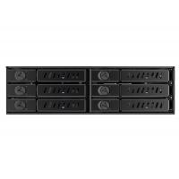 Бекплейн Chieftec 1x5.25"/6x2.5" Hot-Swap Metal (CMR-625)