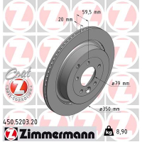 Гальмівний диск ZIMMERMANN 450.5203.20