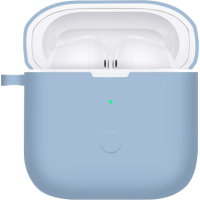 Чохол для навушників BeCover Silicon для Xiaomi Redmi Buds 3 Light Blue (709590)