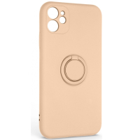 Чохол до мобільного телефона Armorstandart Icon Ring Apple iPhone 11 Pink Sand (ARM68644)