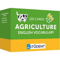 Навчальний набір English Student Картки для вивчення англійської мови Agriculture English Vocabulary, українська (591225964)