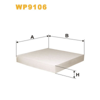 Фільтр салону Wixfiltron WP9106