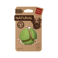 Іграшка для собак WAUDOG Fun Natural М'яч 7 см зелена (621318)