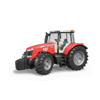 Масштабна модель автомобіля Bruder Трактор Massey Ferguson 7624 (03046)