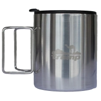 Чашка туристична Tramp 400 мл Steel (UTRC-137-metal)