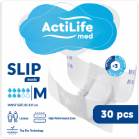 Підгузки для дорослих ActiLife Med Basic M, 30 шт (4820174981679)