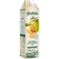 Сік Galicia Мультифруктового з м'якоттю 1 л (4820209563481)