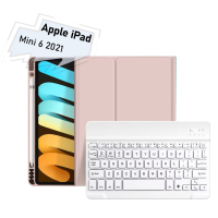 Чохол до планшета BeCover with keyboard Apple iPad Mini 6 2021 Pink (712990)