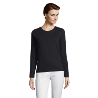 Лонгслів Sol's Imperial LSL women чорний XL (02075309XL)