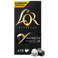 Кава L'OR Espresso Ristretto 100% Арабіка в капсулах 10 шт (8711000891643)