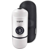 Портативна кавоварка Wacaco Nanopresso з чохлом біла (WNANOWH)