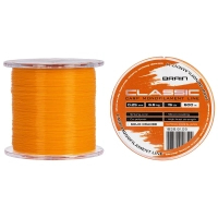Волосінь Brain Classic Carp Line (solid orange) 600m 0.25mm 15lb 6.6kg (1858.81.09)