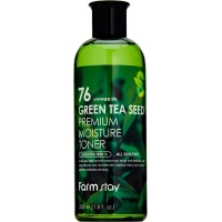 Тонік для обличчя FarmStay 76 Green Tea Seed Premium Moisture Toner 350 мл (8809809800192)