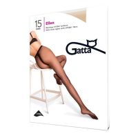Колготи Gatta Ellen 15 Den Nero - 4-L (5900042078331)