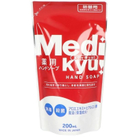 Рідке мило Rocket Soap Medi Kyu Medicated Hand Soap Антибактеріальне Змінний блок 200 мл (4571113800611)