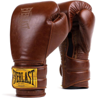 Боксерські рукавички Everlast 1910 Classic Training Glove P00002503 коричневий 16 унцій (009283610326)