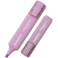 Маркер Axent Highlighter 2537-A, 1-5 мм клиноп. пастель лавандовий (2537-36-A)