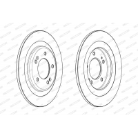 Гальмівний диск FERODO DDF2200C