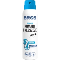 Аерозоль від комах Bros від комарів і кліщів 90 мл (5904517061231/5904517321311/5904517048485)