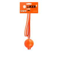 Іграшка для собак Liker Line М'ячик зі стрічкою 5 см (6286)