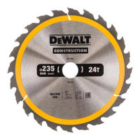 Диск пильний DeWALT СONSTRUCTION, 235x30, 24 z, АТВ, 20 гр. (DT1954)