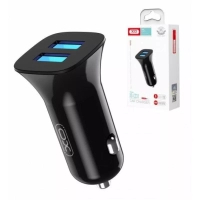Зарядний пристрій XO CC31 2.4A/2 USB Black (XO-СC31-BK)