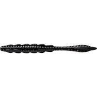 Силікон рибальський FishUP Scaly Fat 3.2" 101 - Black, cheese taste (8шт/уп) (1864.06.09)