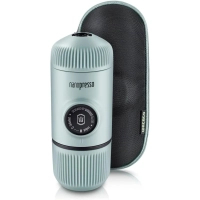 Портативна кавоварка Wacaco Nanopresso з чохлом блакитна (WNANOBLUE)