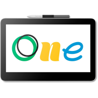 Планшет-монітор Wacom One14 (DTC141W0)