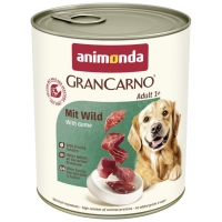 Консерви для собак Animonda GranCarno Adult with Game з дичиною 800 г (4017721824835)