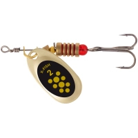 Блешня X-Fish Spike 4.5g 2 Gold black lime (1917.06.33)
