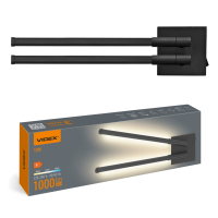 Світильник Videx WL042 10W 3000-4000-6000K Black (VL-WL042-10CB)