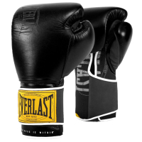 Боксерські рукавички Everlast 1910 Classic Training Glove P00001709 чорний 12 унцій (009283599829)