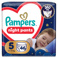Підгузки Pampers Night Pants Розмір 5 (11-17 кг) 46 шт (8006530320658)
