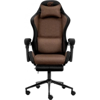 Крісло ігрове GT Racer X-2338 Brown/Black (X-2338 Fabric Brown/Black)