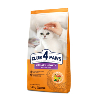 Сухий корм для кішок Club 4 Paws Преміум. Підтримка здоров'я сечовидільної системи 14 кг (4820083909375)