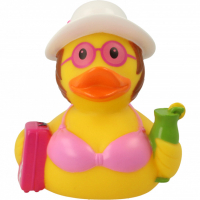 Іграшка для ванної Funny Ducks Качка Пляжниця (L1259)