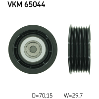 Ролик натягувача ременя SKF VKM 65044