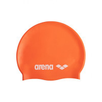 Шапка для плавання Arena Classic Silicone 91662-106 помаранчевий Уні OSFM (3468336977651)