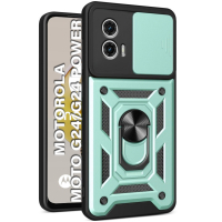 Чохол до мобільного телефона BeCover Military Motorola Moto G24/G24 Power Dark Green (710724)