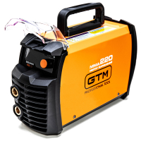 Зварювальний апарат GTM інвертор MMA-220DS LED, 220А, 1,6-5,0мм, 220В дисплей (MMA-220DS LED)