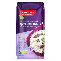 Крупа Жменька Рис відбірний 1 кг (4820038700712)